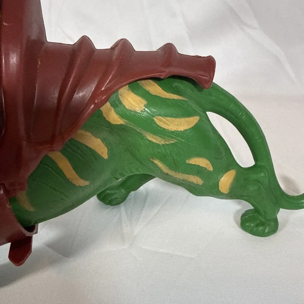 Vintage Mattel He-Man and Battle Cat Action Figure Set Masters of the Universe